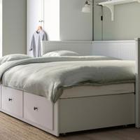 Hemnes letto + 2 materassi singoli