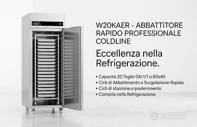 Abbattitore Coldline Modi W20KAER