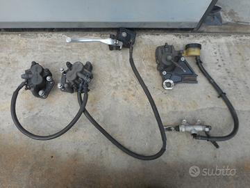 pinza pompa freno kawasaki er6n er 6n