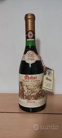 Bottiglia da colezione Melini Chianti. 1968
