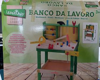 banco da lavoro in legno