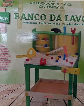 banco da lavoro in legno