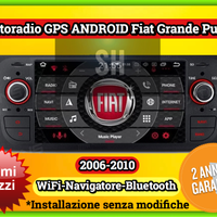 Navigatore Android Fiat Grande Punto 2006-2010