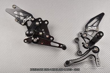 Pedane arretrate KAWASAKI Z300 NINJA 300 2013 2018