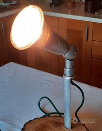 Raro faretto vintage Philips anni '60 con scatola