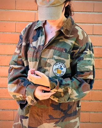 Giacca militare esercito italiano mod 92 patch