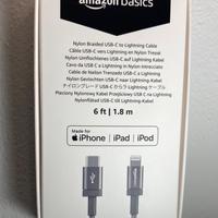 Cavo di ricarica iphone da 1.8 m