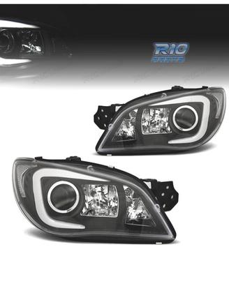 FARI SUBARU IMPREZA 06-07 TUBE LIGHT FONDO NERO