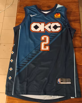 Maglia NBA OKC Gilgeous-Alexander 54 XL