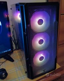 Pc da Gaming AMD Ryzen 7 2700 e 24 Gb di Ram