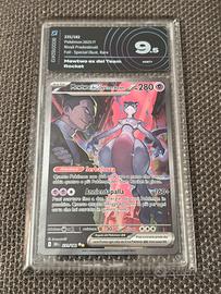 Carta pokemon mewtwo ex del Team Rocket