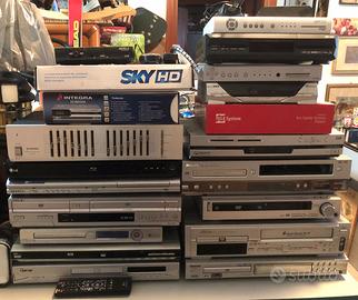 Blocco Lettori DVD-DVD con VHS-Equaliz👌+9 Decoder