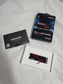 Samsung 990 PRO Heatsink SSD NVMe M.2 4TB