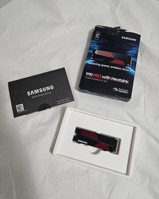 Samsung 990 PRO Heatsink SSD NVMe M.2 4TB