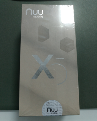 Smartphone Nuu Mobile X5 NUOVO SIGILLATO