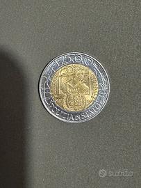 Moneta 500 lire rara Polizia di stato