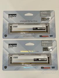 DDR5 KLEVV FIT V 16GBx2 6000MHz CL28 RAM (2x16GB)