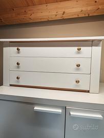 cassettiera legno
