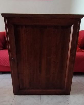 Mobile contenitore in arte povera