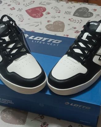 Scarpe Lotto Cavaliers 44 Whiteblack NUOVE!