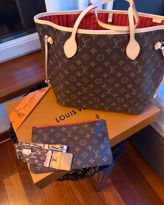 Borsa Louis Vuitton Neverfull MM Originale
