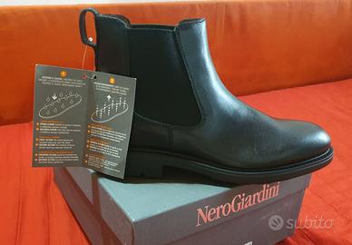 Stivali scarpe uomo NeroGiardini  Nuovo