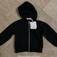 Felpa Vicolo bambina con cappuccio e orsetto dorat