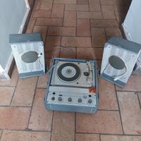 Giradischi portabile anni 50 a 16,33,45,78 giri