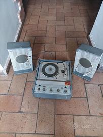 Giradischi portabile anni 50 a 16,33,45,78 giri