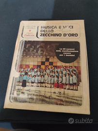 Cofanetto 45 giri zecchino d'oro 1972
