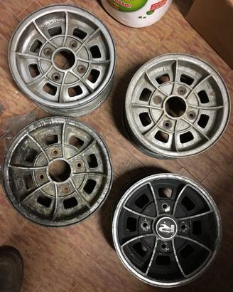Cerchi 10” Ruspa Innocenti Mini