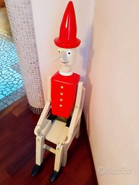 pinocchio in legno 