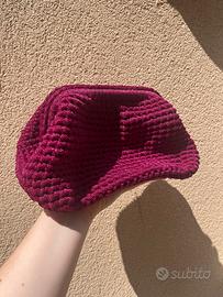 Clutch bag fatta a mano