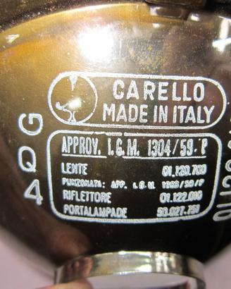 Parabola Faro Originale Carello