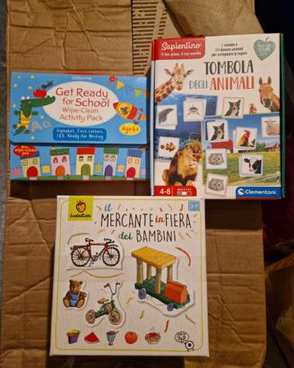 Giochi da tavolo nuovi bambini 4 5 6 anni