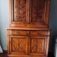Mobile credenza in ciliegio provenienza Piemonte