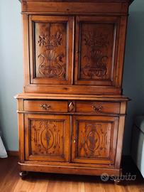 Mobile credenza in ciliegio provenienza Piemonte