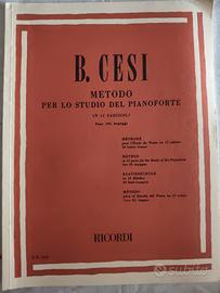 B. Cesi - Metodo per lo studio del Pianoforte 