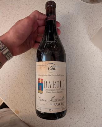 barolo 1980 da collezione 