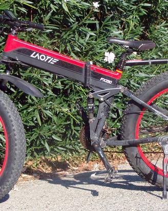 FAT E-BIKE BICICLETTA ELETTRICA LAOTIE FX150 26"