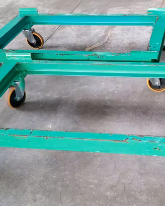 Carrelli in ferro Mis.150x83cm (n°2)
