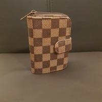 Portafoglio da donna, a quadri - con portamonete