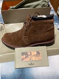 Timberland marroni scamosciate