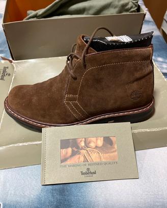 Timberland marroni scamosciate