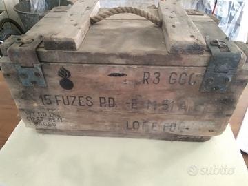 Cassa militare guerra 40/45 per esplosivi