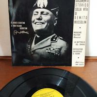 LP vinile di MUSSOLINI raro