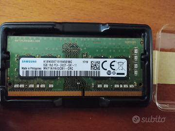 RAM per Notebook DDR 4/3/2