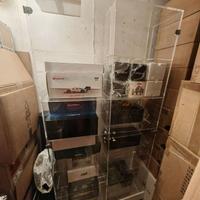 VETRINA PLEXIGLASS PER COLLEZIONISMO CM 208x100x30