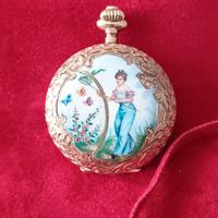 orologio da taschino ho ciondolo oro 14