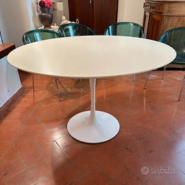 Tavolo rotondo stile Tulip bianco - 120 cm
